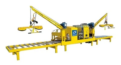 Automatisk flammemaskin for steinplater