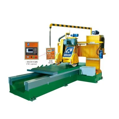 Fabrikkpris Automatisk profil Roman Column Slab Stone Cutting Machine